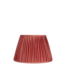 16" Gathered Fabric Lampshade – Ionic Stripe Rose