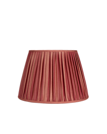 18" Gathered Fabric Lampshade – Ionic Stripe Rose