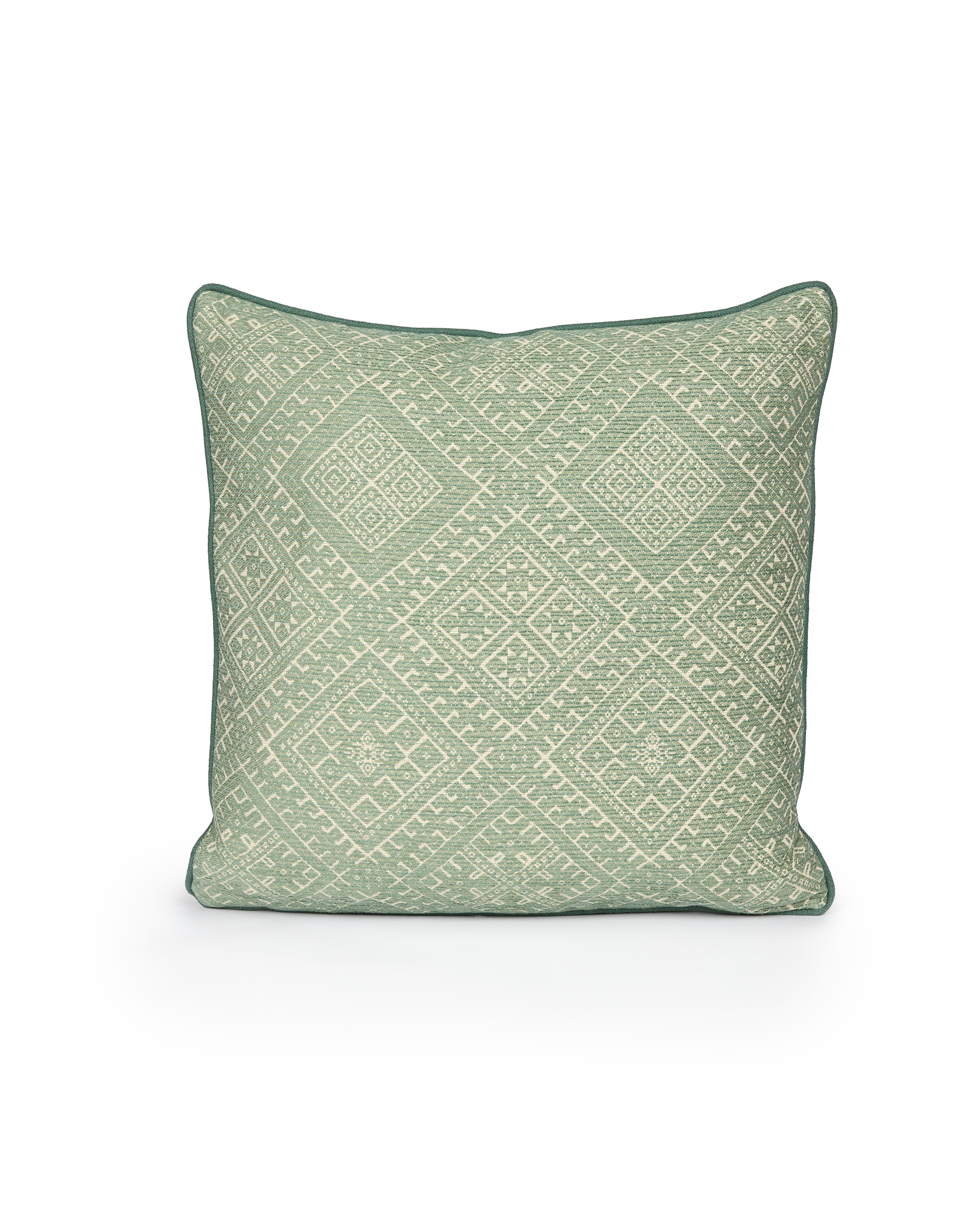 Square Cushion –  Trellis Sky