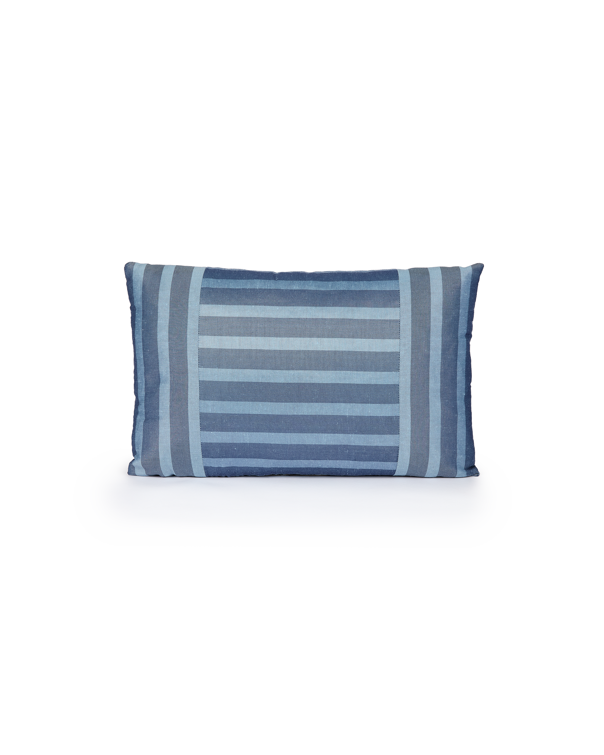 Rectangular Cushion – Ionic Stripe Denim
