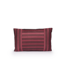 Rectangular Cushion – Ionic Stripe Plum