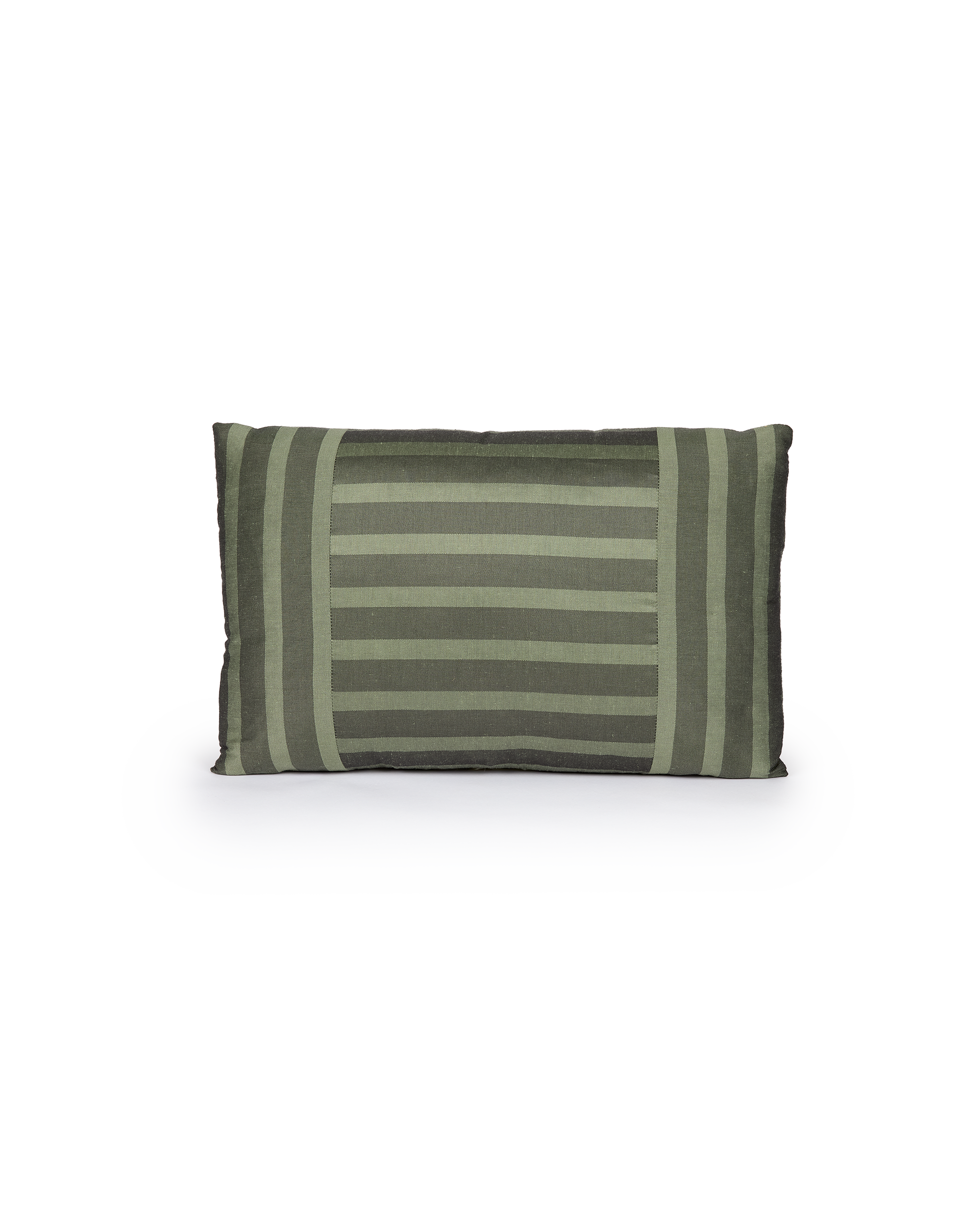 Rectangular Cushion – Ionic Stripe Smoke