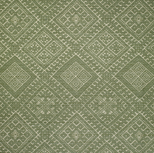 Square Cushion – Trellis Leaf