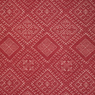 Square Cushion –  Trellis Raspberry