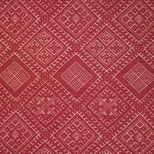 Square Cushion –  Trellis Raspberry