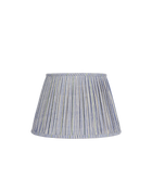16" Gathered Fabric Lampshade – Vintage Helmsley Stripe