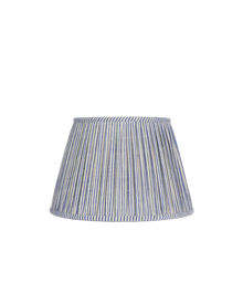 16" Gathered Fabric Lampshade – Vintage Helmsley Stripe
