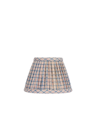 7" Gathered Fabric Lampshade – Vintage Hutton Check